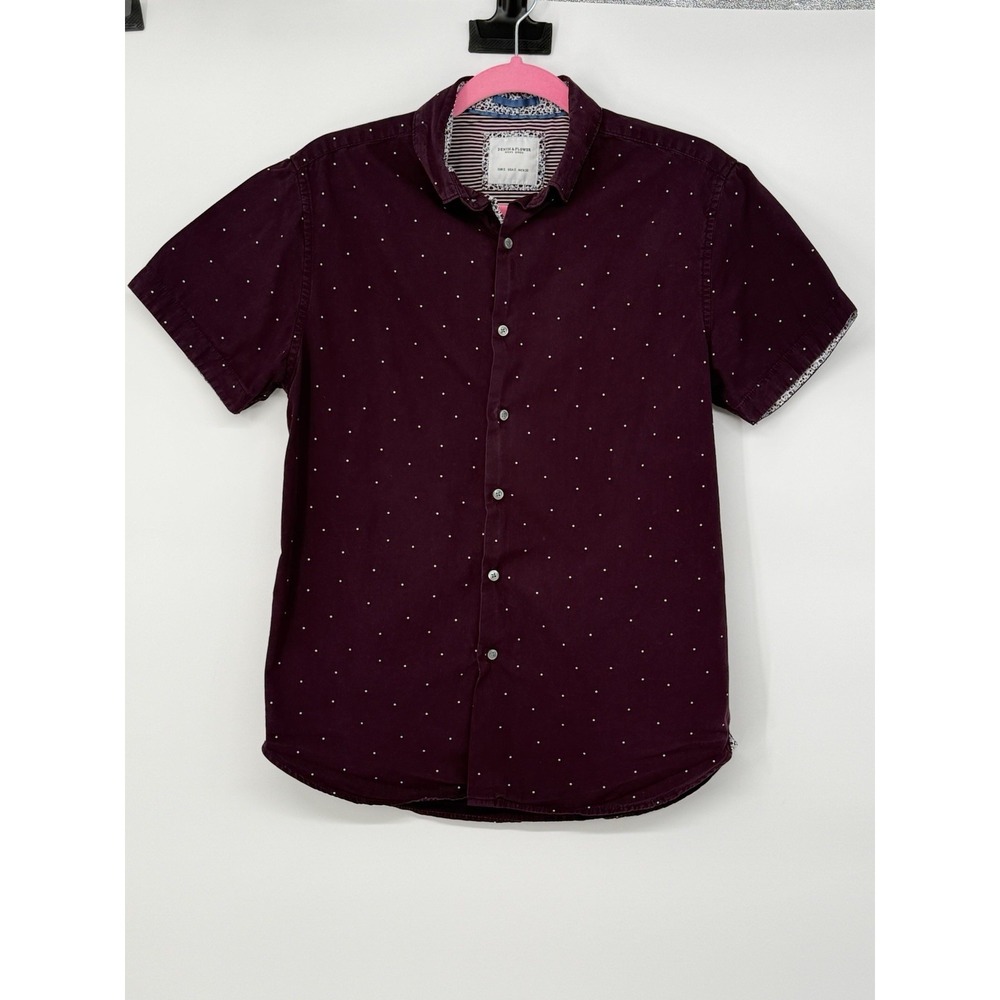Denim & Flower Short Sleeve Small